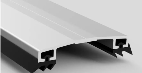 Profil aluminiowy górny z uszczelką oraz zaślepką